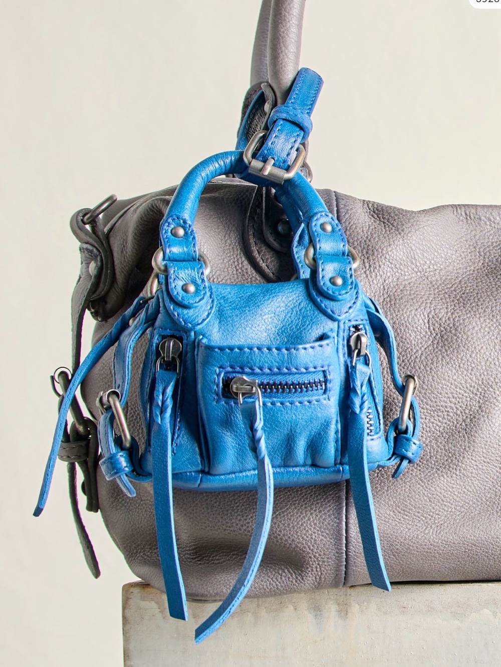 We The Free Santorini Blue Micro Emerson Mini Bag